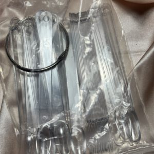 Doorzichtige color pops 50st.