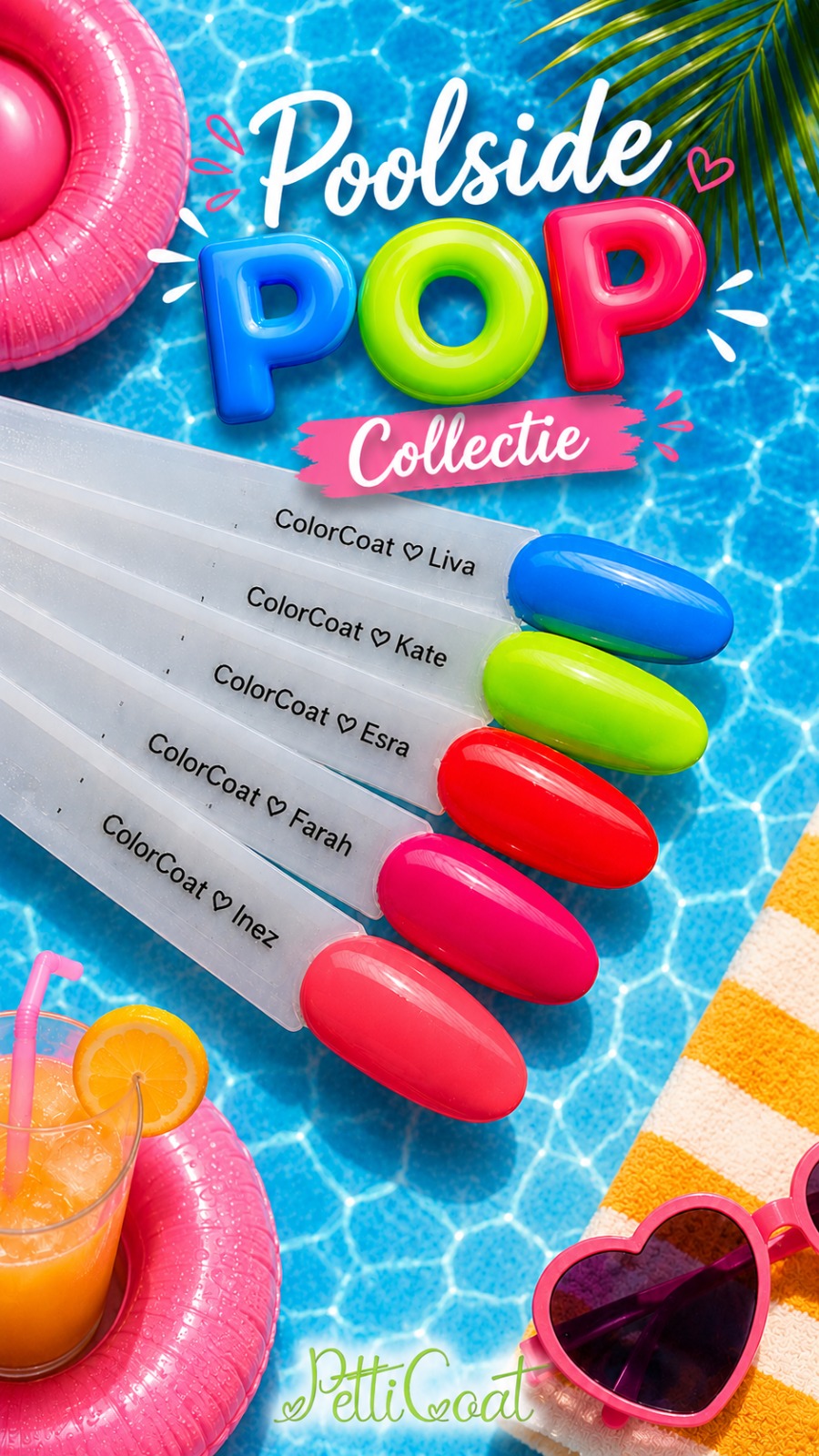 Poolside Pop PettiCoat | ColorCoat | Inez - Afbeelding 4